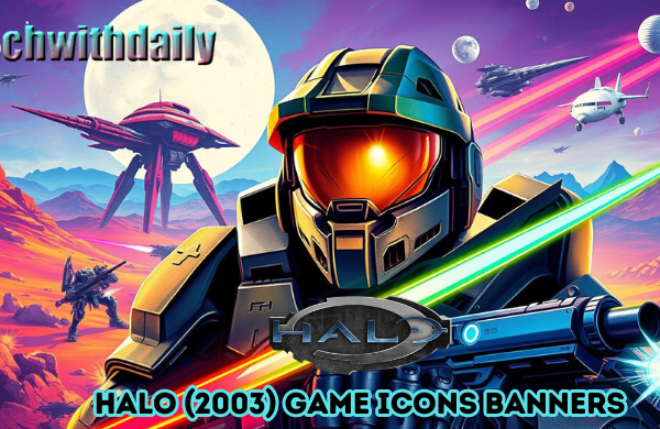 halo (2003) game icons banners